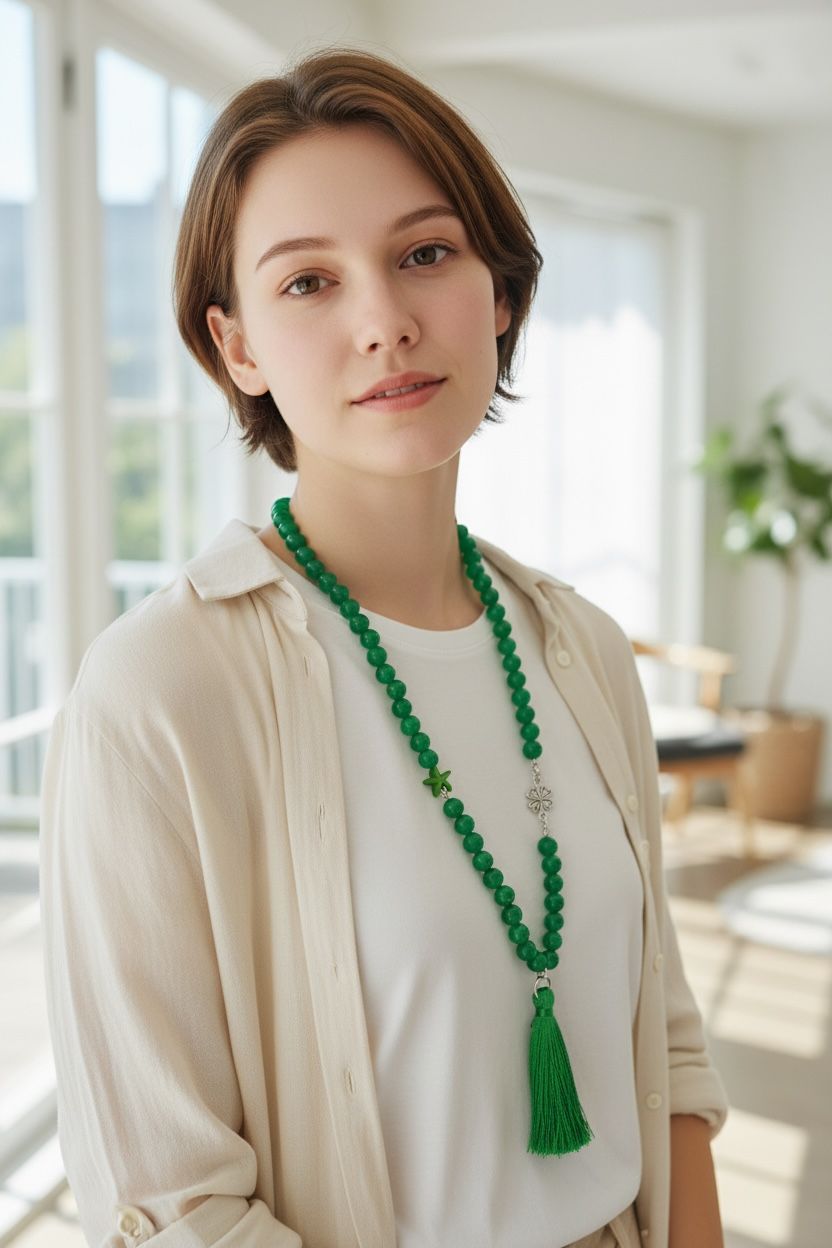 green  tassel