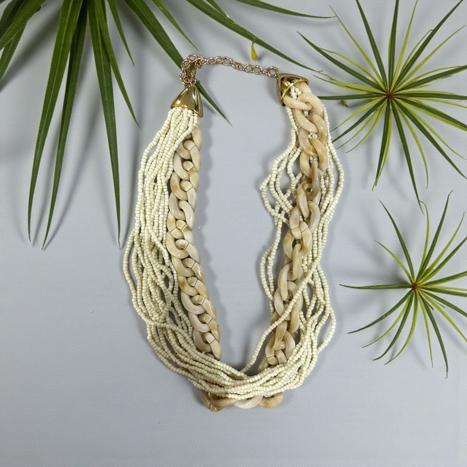 white necklaces