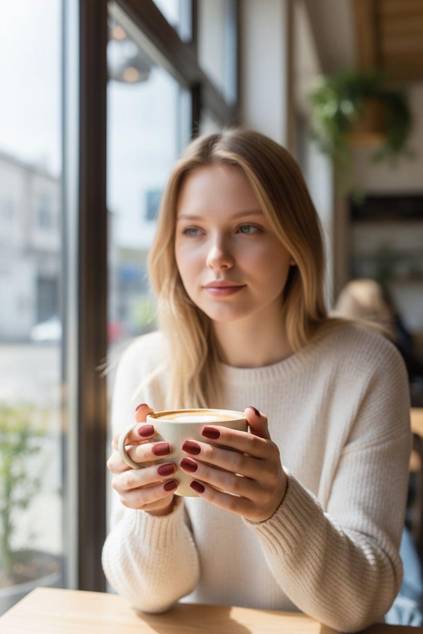 Abou Yousef pink nails