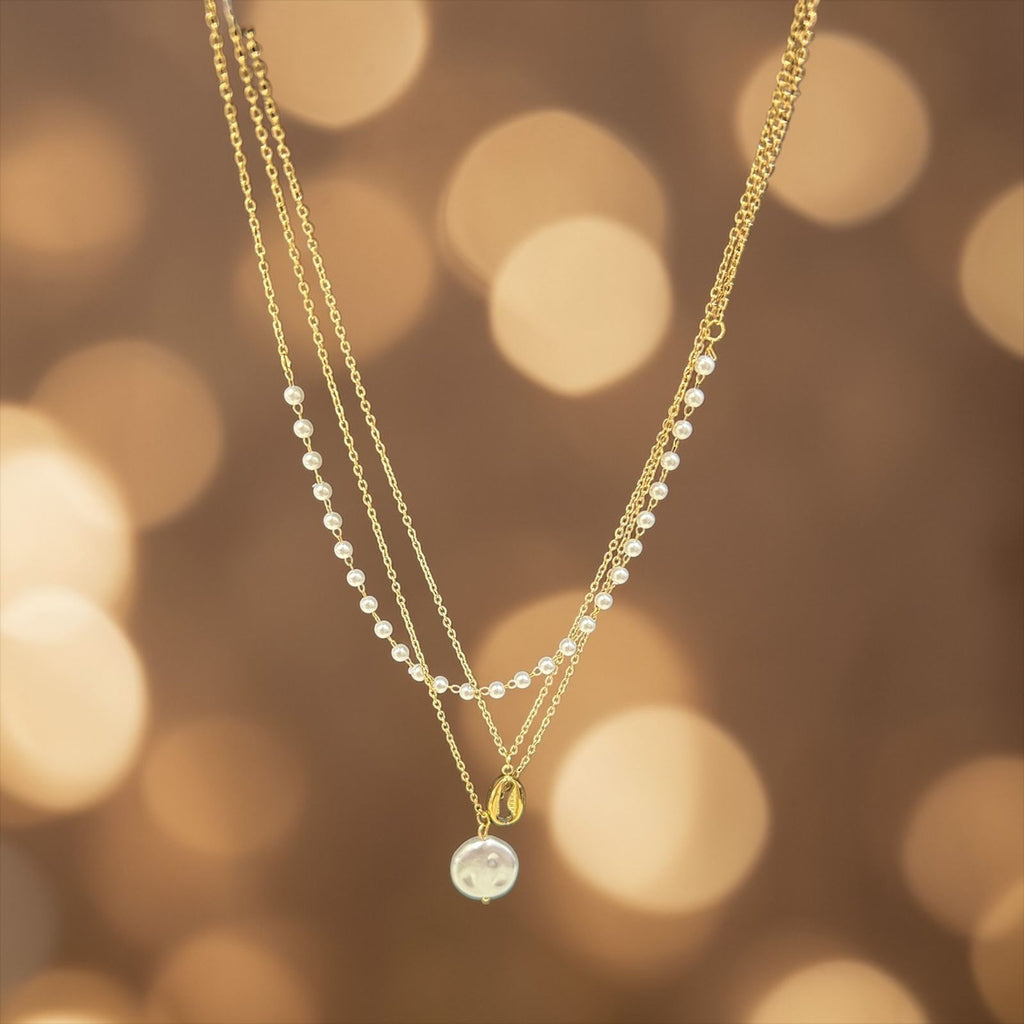 Gold necklace