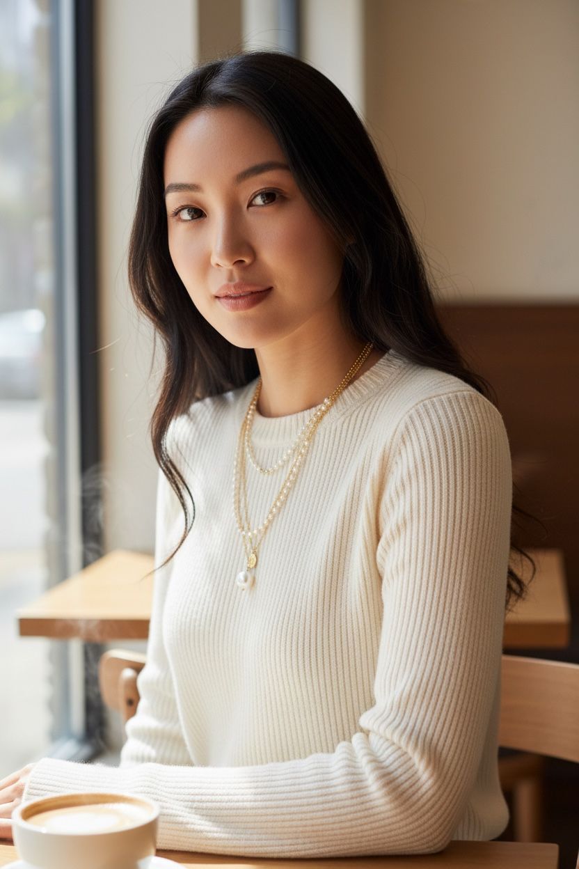Gold necklace