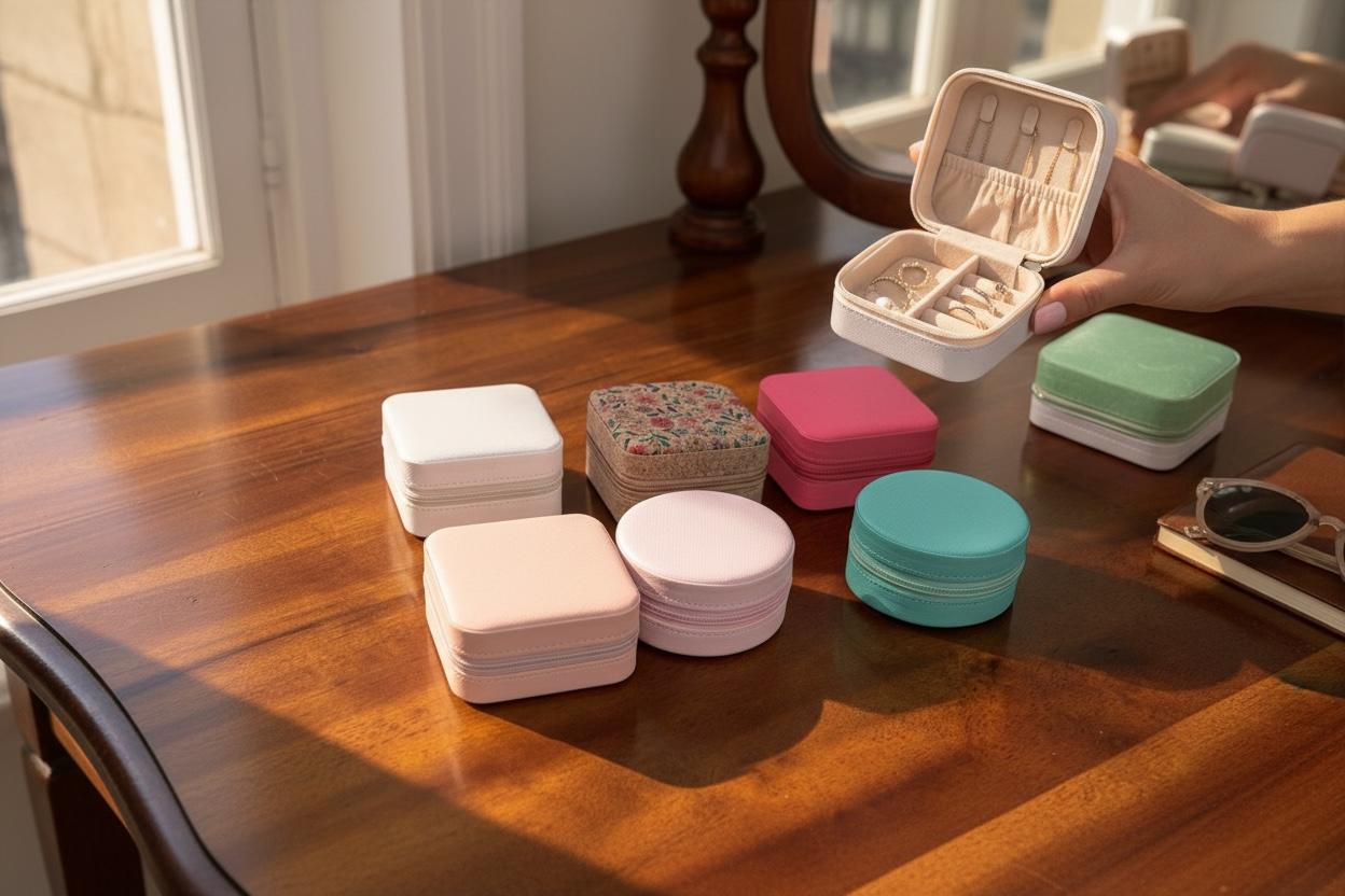 Mini jewelry organizer